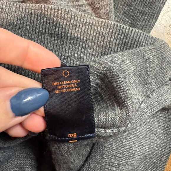 Grey Good Man Brand wool blend hoodie sweater size XL - Picture 6 of 6